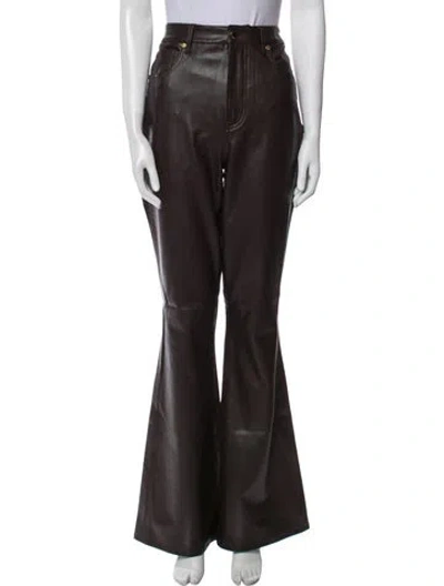 Pre-owned Veronica Beard Wide Leg Pants W/ Tags In Brown