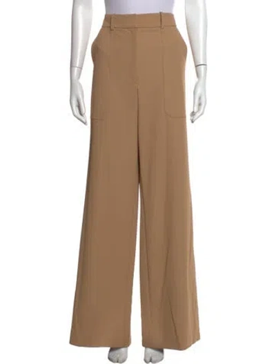 Pre-owned Veronica Beard Wide Leg Pants W/ Tags In Brown