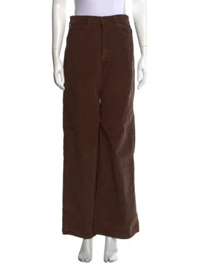 Pre-owned Veronica Beard Wide Leg Pants W/ Tags In Brown