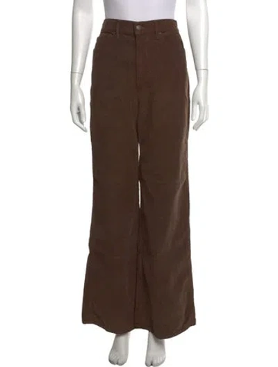 Pre-owned Veronica Beard Wide Leg Pants W/ Tags In Brown