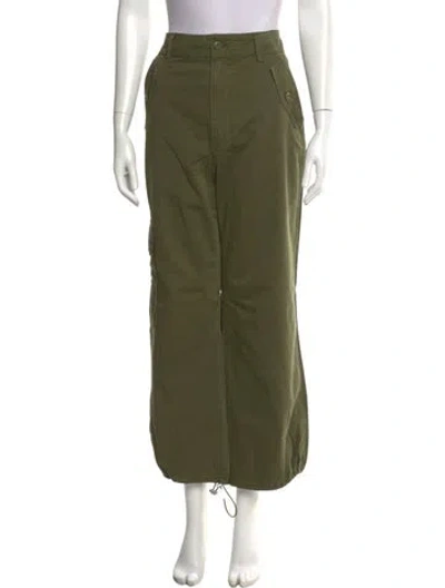 Pre-owned Veronica Beard Wide Leg Pants W/ Tags In Green