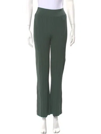 Pre-owned Veronica Beard Wide Leg Pants W/ Tags In Green