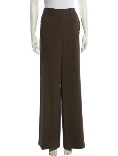 Pre-owned Veronica Beard Wide Leg Pants W/ Tags In Green