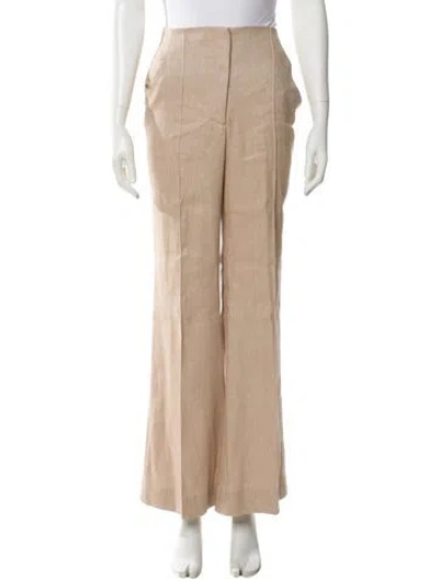 Pre-owned Veronica Beard Wide Leg Pants W/ Tags In Neutral
