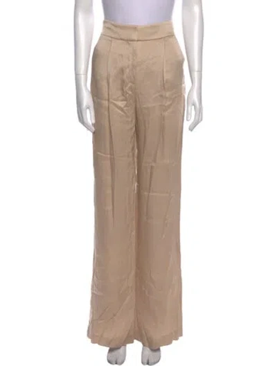 Pre-owned Veronica Beard Wide Leg Pants W/ Tags In Neutral