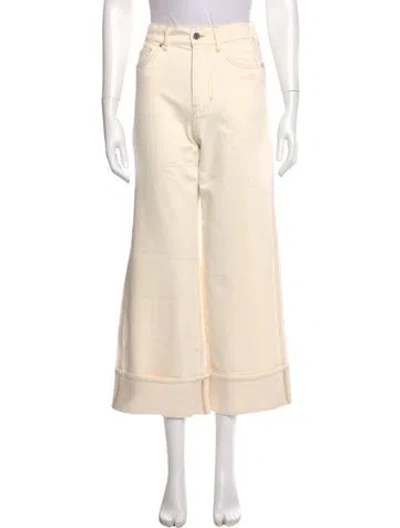 Pre-owned Veronica Beard Wide Leg Pants W/ Tags In Neutral