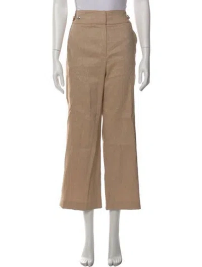 Pre-owned Veronica Beard Wide Leg Pants W/ Tags In Neutral