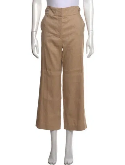 Pre-owned Veronica Beard Wide Leg Pants W/ Tags In Neutral