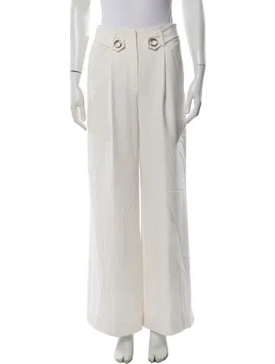 Pre-owned Veronica Beard Wide Leg Pants W/ Tags In Neutral