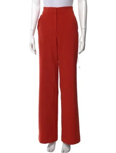 Pre-owned Veronica Beard Wide Leg Pants W/ Tags In Orange