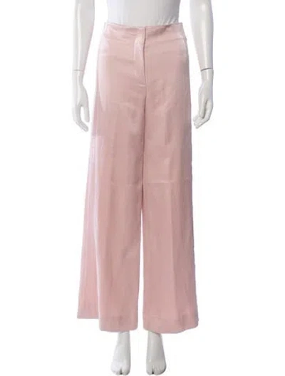 Pre-owned Veronica Beard Wide Leg Pants W/ Tags In Pink
