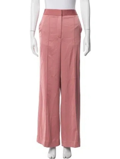 Pre-owned Veronica Beard Wide Leg Pants W/ Tags In Pink