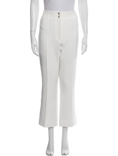 Pre-owned Veronica Beard Wide Leg Pants W/ Tags In White