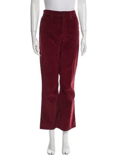 Pre-owned Veronica Beard Wide Leg Pants W/ Tags W/tags In Burgundy