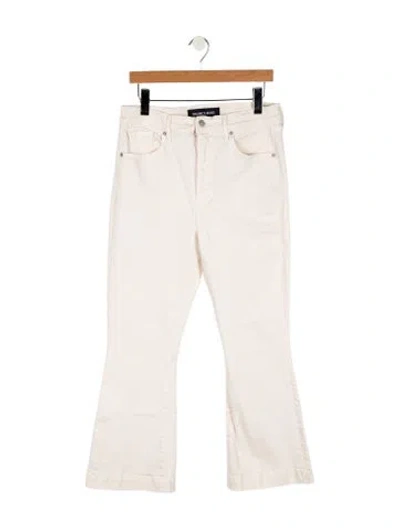 Pre-owned Veronica Beard Wide Leg Pants In White