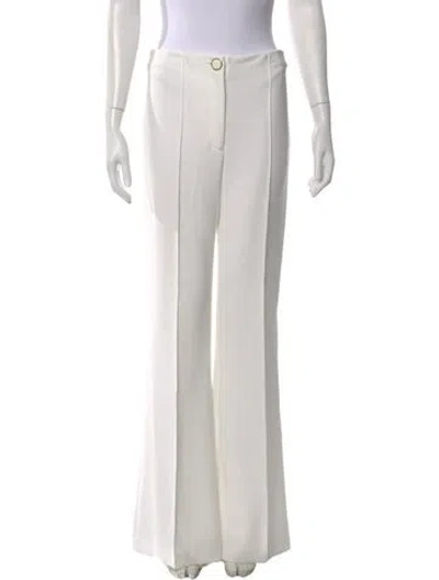 Pre-owned Veronica Beard Wide Leg Pants In White