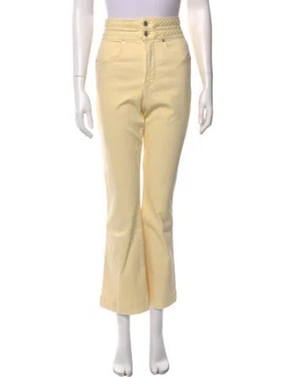 Pre-owned Veronica Beard Wide Leg Pants In White