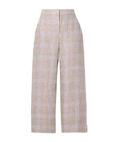 Veronica Beard Wide-leg Casual Pants In Brown