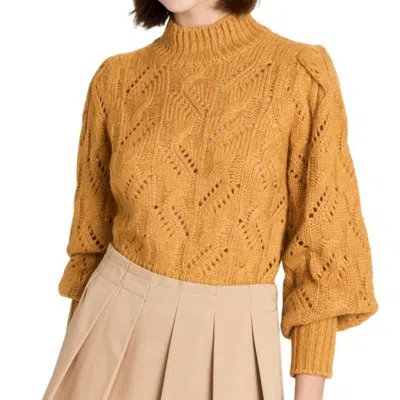 Veronica Beard Wilden Sweater In Gold