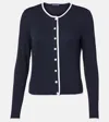 Veronica Beard Wilmer Cardigan In Navy In Blue