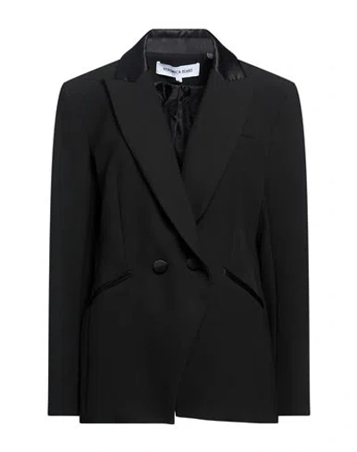 Veronica Beard Woman Blazer Black Size 2 Polyester, Viscose, Cotton, Elastane