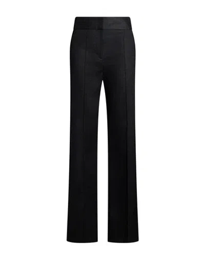 Veronica Beard Woman Pants Black Size 2 Linen, Viscose, Elastane