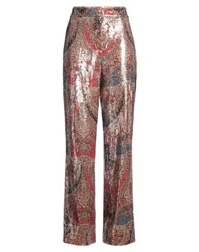 Veronica Beard Woman Pants Red Size 8 Polyester