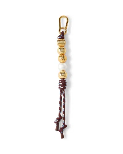 Veronica Beard Women's 5 Bead Paracord Bag Charm In Rasin Multi