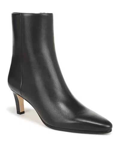 Veronica Beard Women's Agnes Leather Ankle Boots In Black