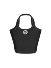 Veronica Beard Anchor Leather Top Handle Bag In Black