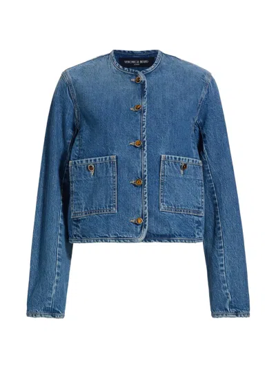 Veronica Beard Women's Andrea Cotton Denim Jacket In Blue
