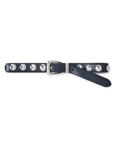 VERONICA BEARD WOMEN'S ARCH STUDDED LEATHER BELT