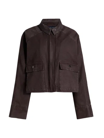 Veronica Beard Women's Arlo Cotton Barn Jacket In Brown