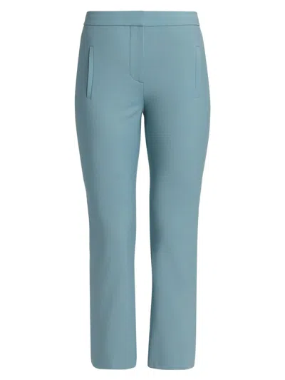 Veronica Beard Women's Arte Cropped Pants In Blue