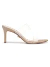 Veronica Beard Asha Sandal In Transparent