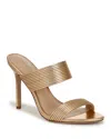 Veronica Beard Women's Asha Mignon High Heel Strappy Sandals In Pale Gold