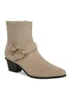 Veronica Beard Ashby Western Ankle Boot In Multi