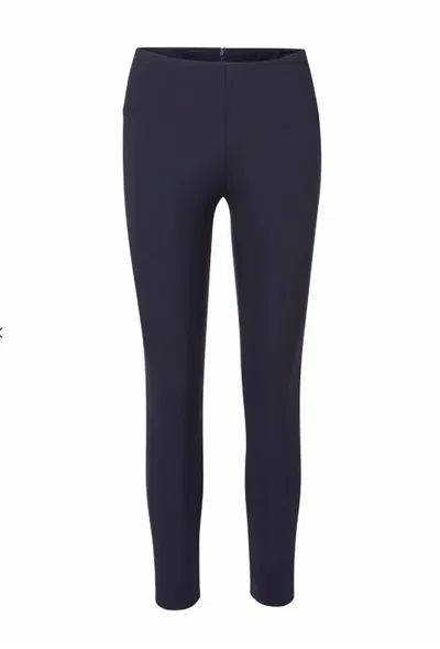 Veronica Beard Women's Back Zip Scuba Pant In Black