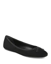 Veronica Beard Women's Beatrix Slip On Bow Ballet Flats In Black