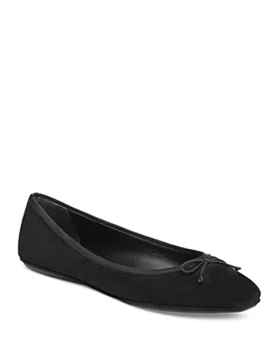 Veronica Beard Women's Beatrix Slip On Bow Ballet Flats In Black