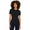 Veronica Beard Benedict Crewneck T-shirt In Black