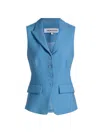 Veronica Beard Benny Vest In Blue