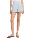 Veronica Beard Brighton Stripe Shorts In White