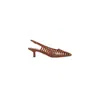 Veronica Beard Women's Britte Slingback Pump In Brown In Brown
