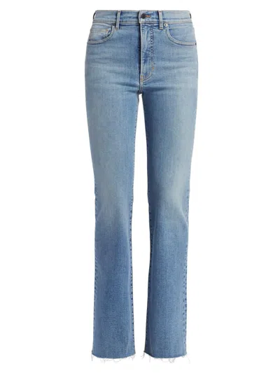 Veronica Beard Women's Cameron Mid-rise Bootcut Jeans In Riviera Breeze