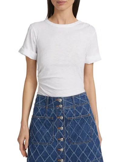 Veronica Beard Women's Cannon Cotton T-shirt In White