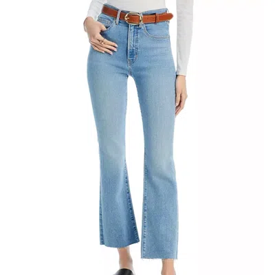 Veronica Beard Women's Carolina Skinny Kick Flare Jean In Nova In Blue