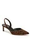 Veronica Beard Women's Caroline Slingback Pumps In Leopard