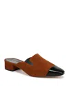 Veronica Beard Women's Cecile Mule Flats In Caramel/black