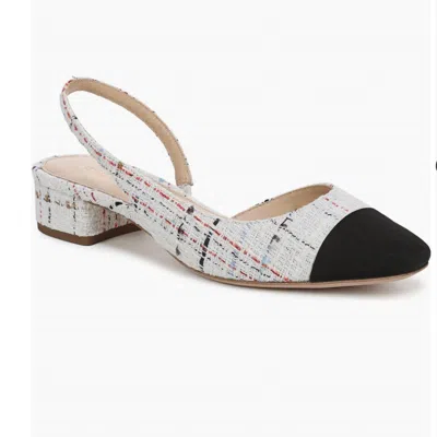 Veronica Beard Women's Cecile Slingback Pump Sandal In Black Multi